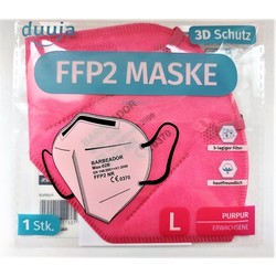 FFP2 Maske Purpur